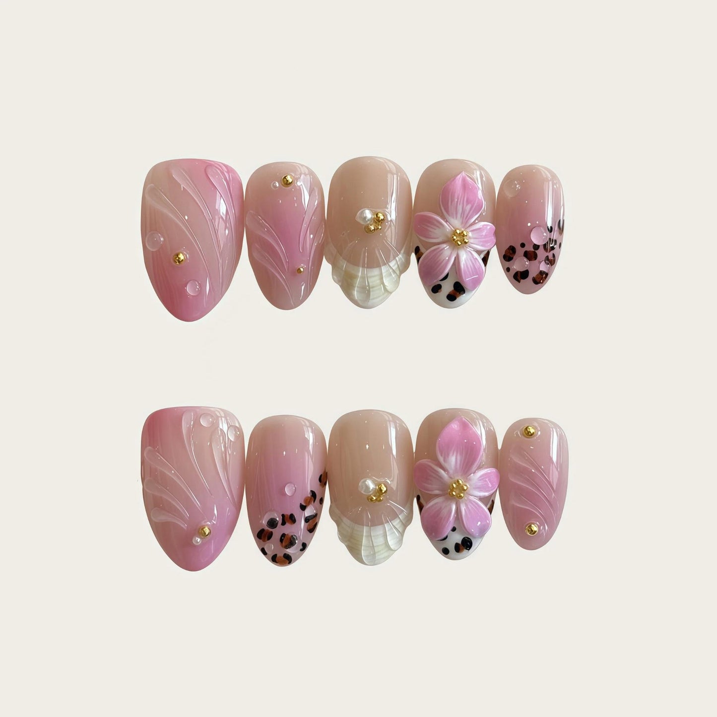 Blush Leopard Petal
