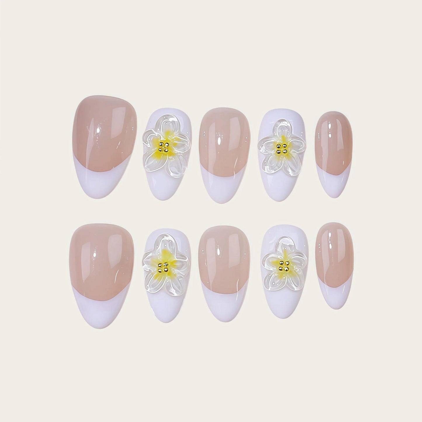French Tip Plumeria