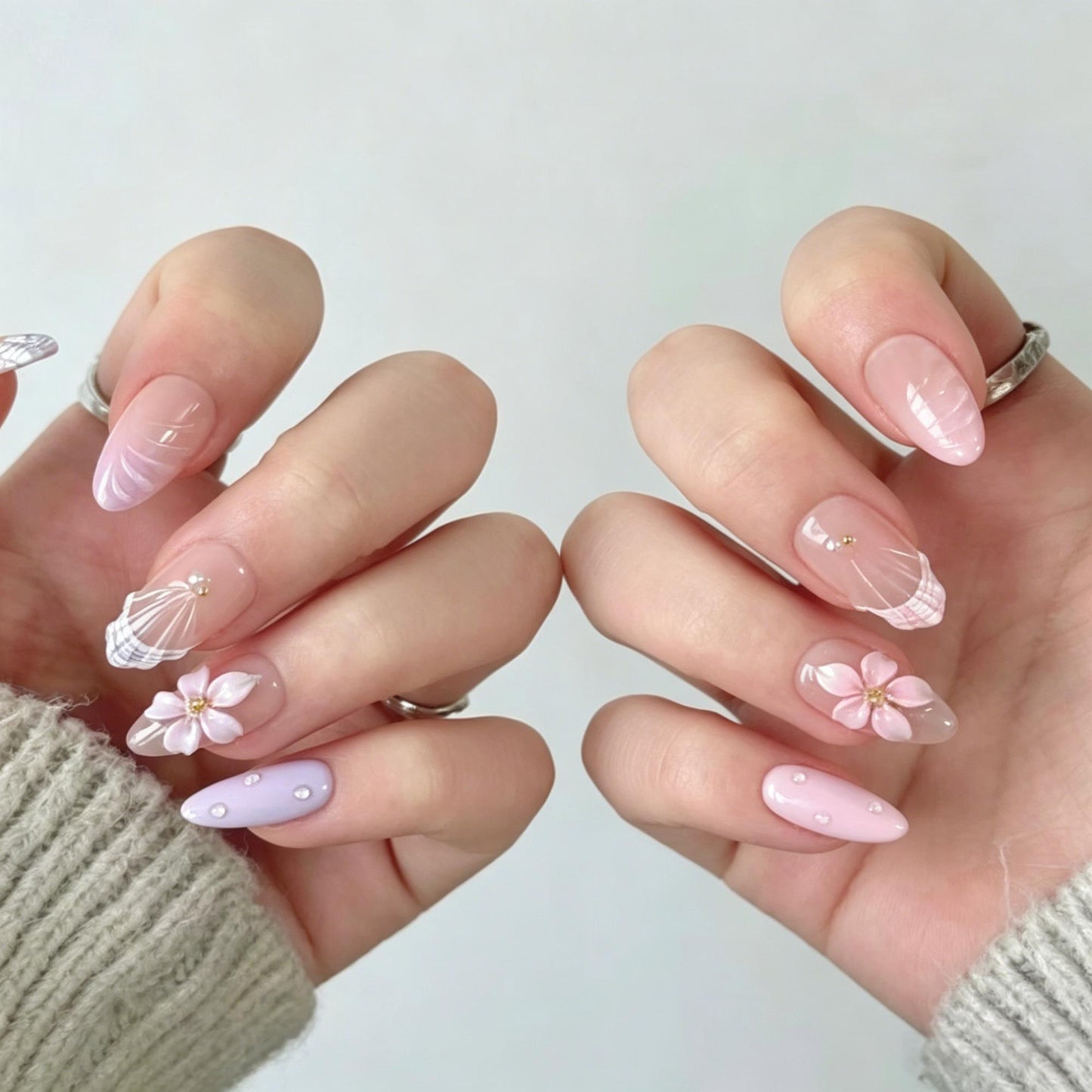 Lavender Pink Floral