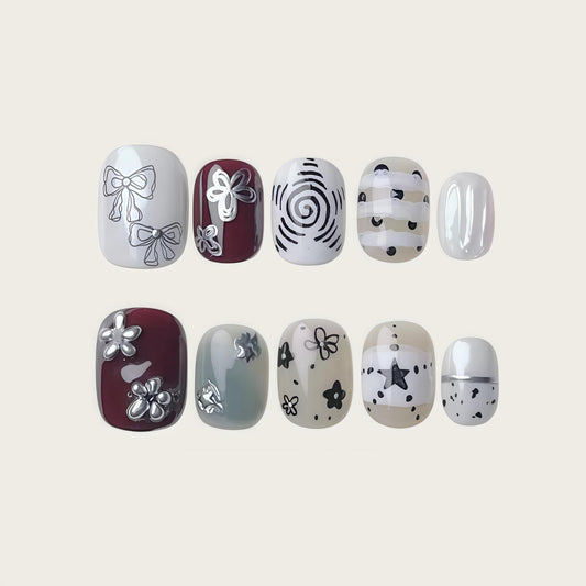 Silver Floral