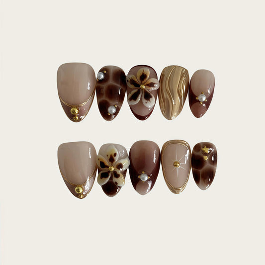 Tortoiseshell & Gold Accent