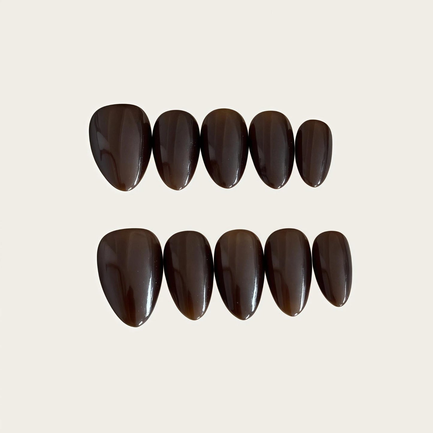 Glossy Dark Brown