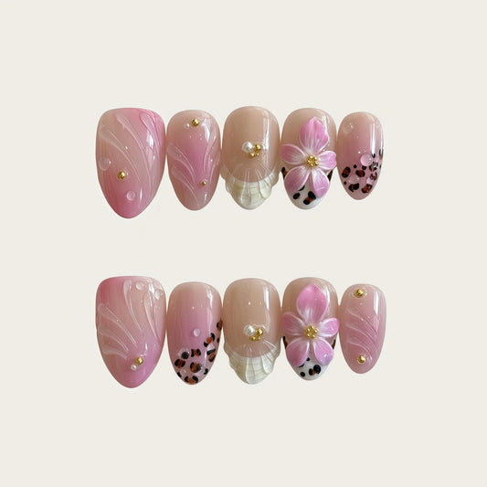 Blush Leopard Petal