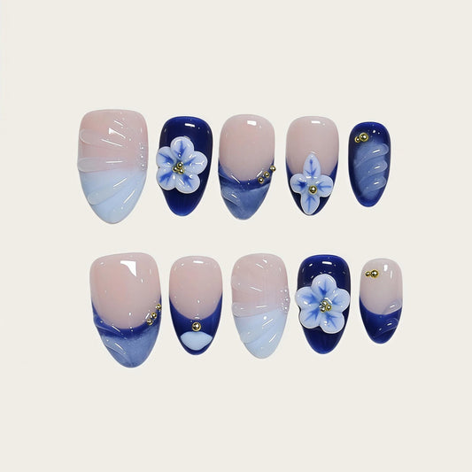 Blue Ombre Flower