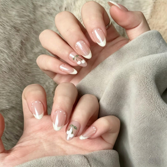 Cherry French Polka Dot