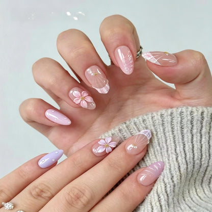 Lavender Pink Floral