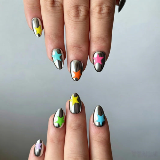 Silver Rainbow Star